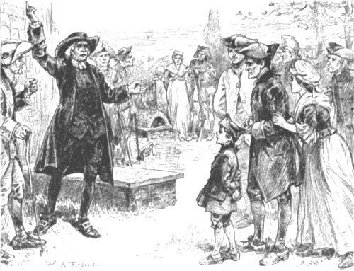 MARTIN PREACHING TO THE PEOPLE ON THE DUTY OF FIGHTING.