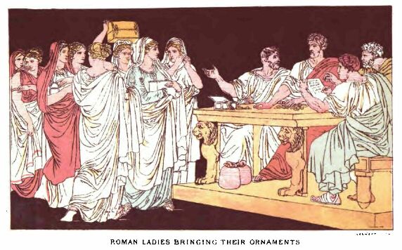 Roman Ladies Bringing Their Ornaments 228 
