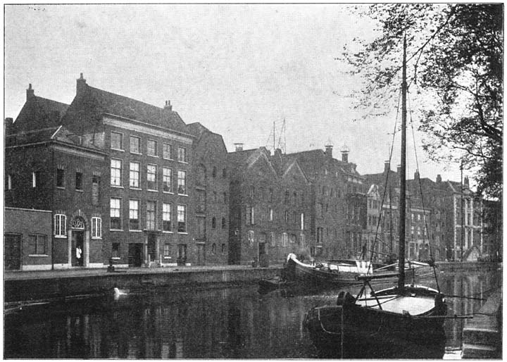 Langehaven te Schiedam.