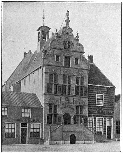 Stadhuis te Brouwershaven.