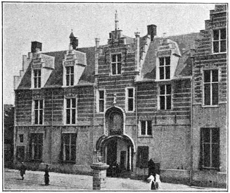 Kazerne in het Markiezenhof te Bergen-op-Zoom.