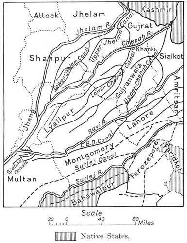 Fig. 46. Map—Canals.