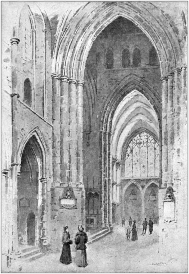 The Transepts from the North End.