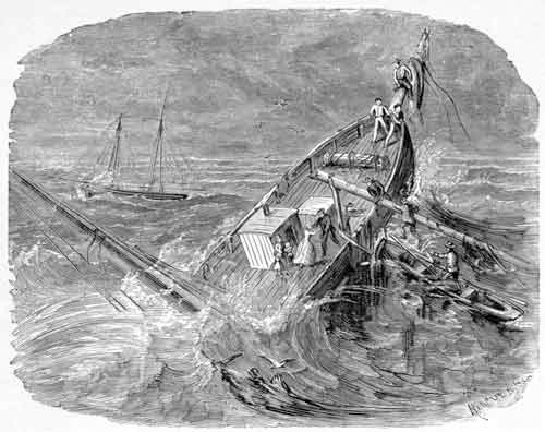 THE WRECK OF THE CARIBBEE.—Page 273.