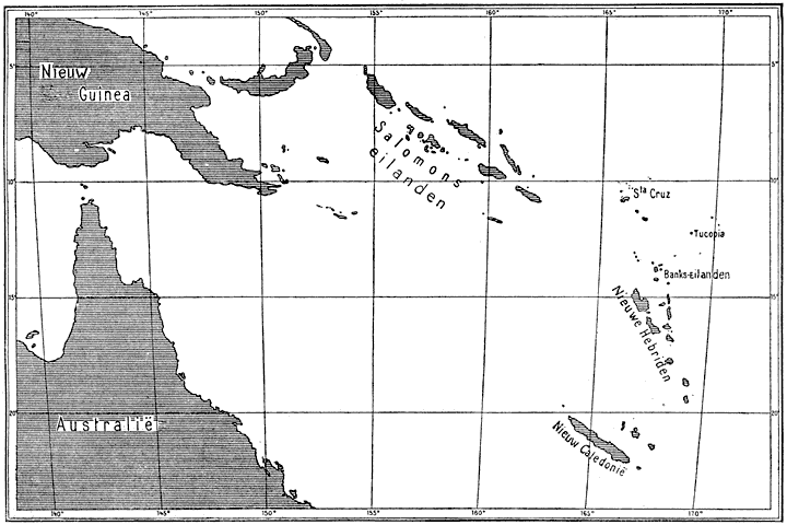 De westelijke Stille Oceaan.