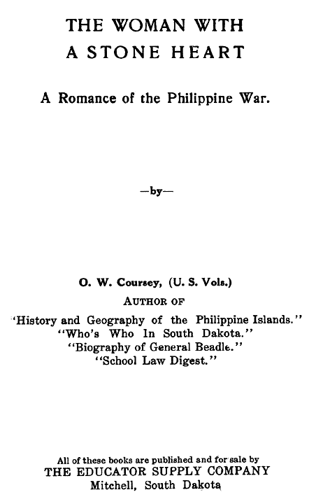 Original Title Page.