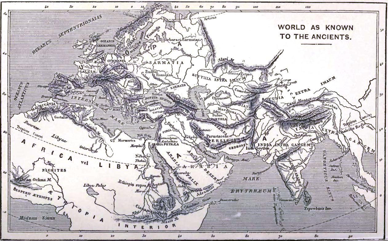 World as known to the Ancients
