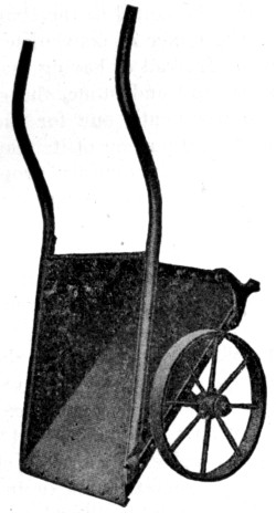 Fig. 17.—Forward Dump Charging Barrow, Ransome Concrete
Machinery Co.