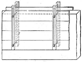 Fig. 204.—Movable Panel Form for Wall Construction.
