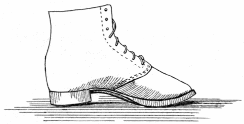 Finished shoe Finished shoe