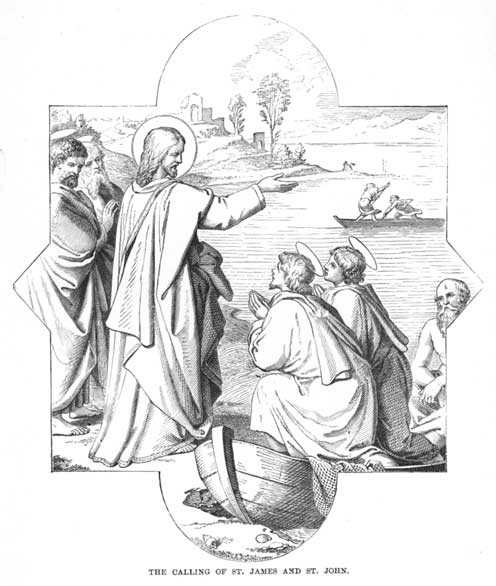 THE CALLING OF ST. JAMES AND ST. JOHN