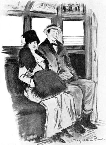 He invited Miss Spencer to go street-car riding with him

Page 246