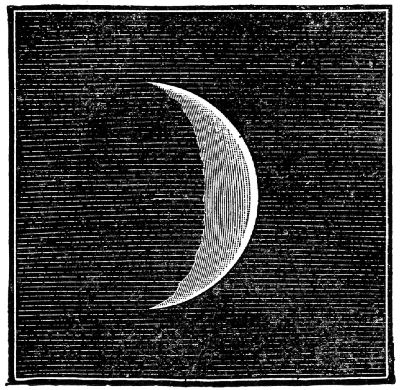 Fig. 38.—Venus at greatest brilliancy.