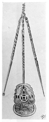 FIG. 66.—SILVER CHATELAINE
TOILET INSTRUMENTS.
