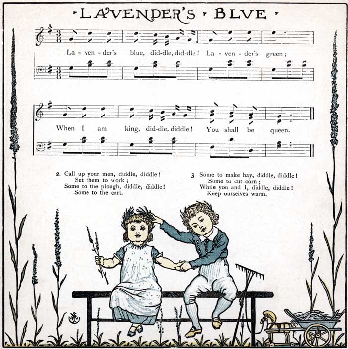 Lavender's Blue music