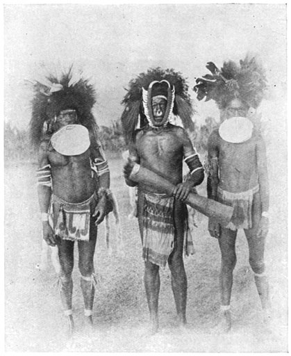Three Cape Nelson Kaili-Kailis in War Attire