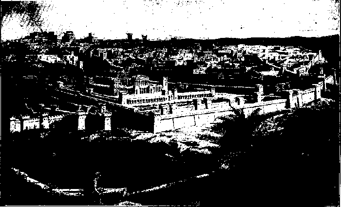 Jerusalem From The Mount Of Olives. Illustration: Jerusalem From The Mount Of Olives.