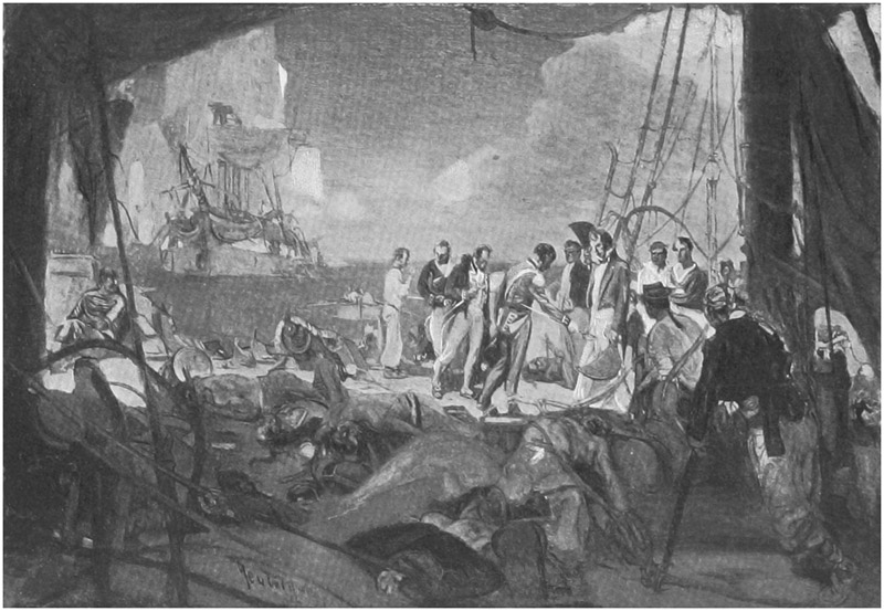 Perry Receiving the Surrender of the British at the Battle of Lake Erie