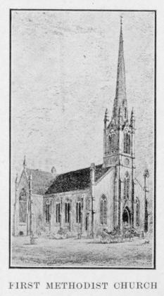 [Illustration: First Methodist Church.]