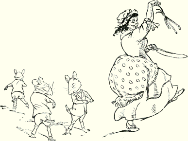 farmer's wife with tails