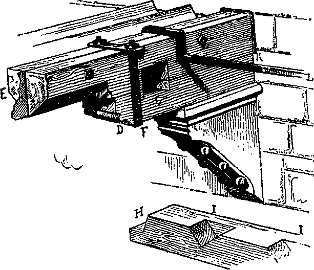 Fig. 33.—Enchevtrures de planchers.