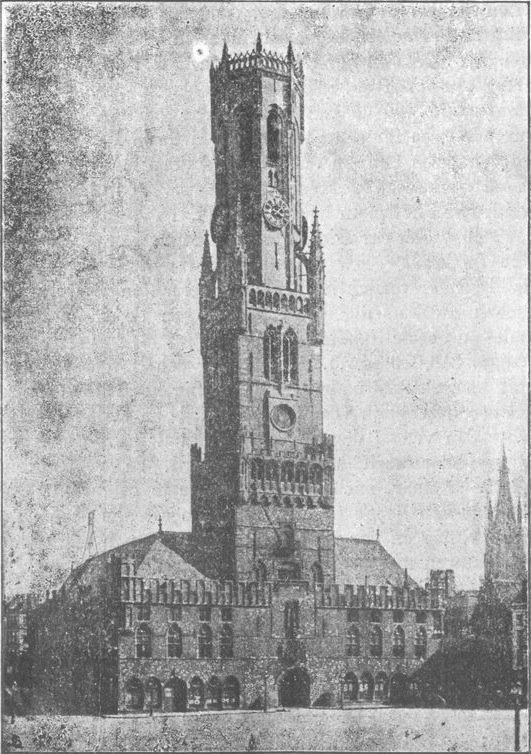 De Halletoren te Brugge