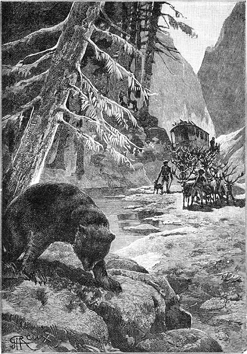 De beer schudde nog een paar keer zijn grooten kop. (Zie blz. 159.)