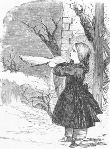 Winnie catching the Snow-flakes. Vol. VI., p. 103