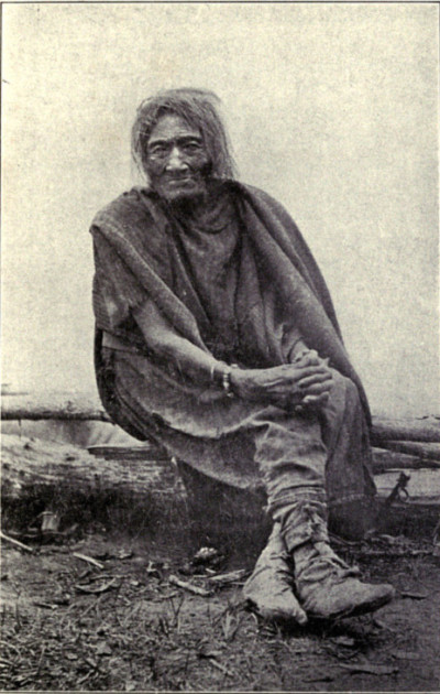 
SHEEP EATER SQUAW 115 YEARS OLD
"THE WOMAN UNDER THE GROUND"