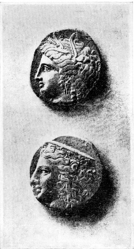 Plate XVI.—Demeter of Messene. Hera of Crossus.