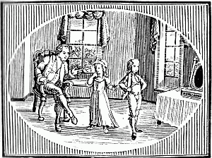 "LITTLE ADOLPHUS." ILLUSTRATION FROM "THE LOOKING-GLASS OF THE MIND." BY THOMAS BEWICK (1792)