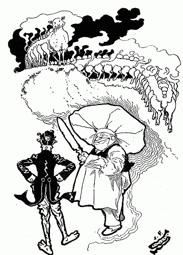 ILLUSTRATION FROM "THE FLAME FLOWER." BY J. F. SULLIVAN (DENT AND CO. 1896)