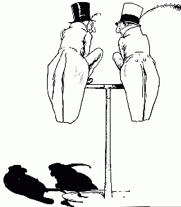 ILLUSTRATION FROM "PRINCE BOOHOO" BY GORDON BROWNE (GARDNER, DARTON AND CO. 1897)