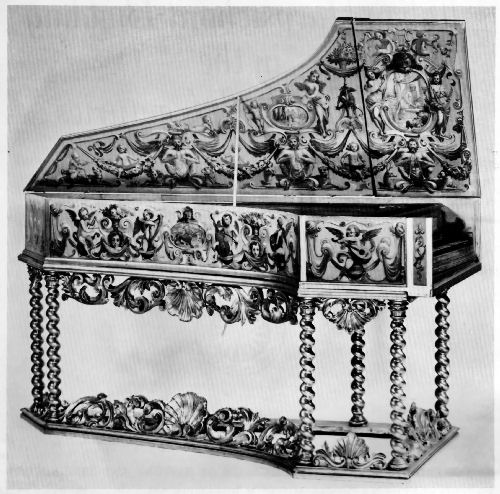 Figure 1.—Outer case of Albana harpsichord.