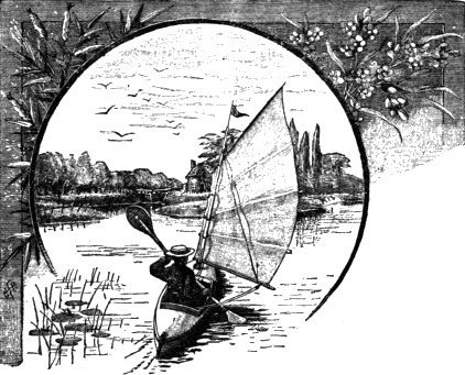canoe with sail