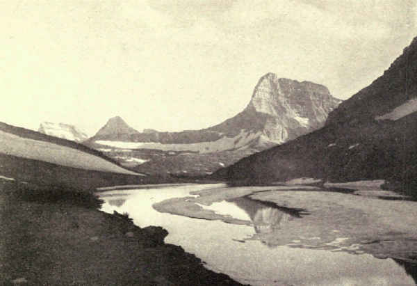 PTARMIGAN LAKE AND MOUNT WILBUR, GLACIER NATIONAL PARK