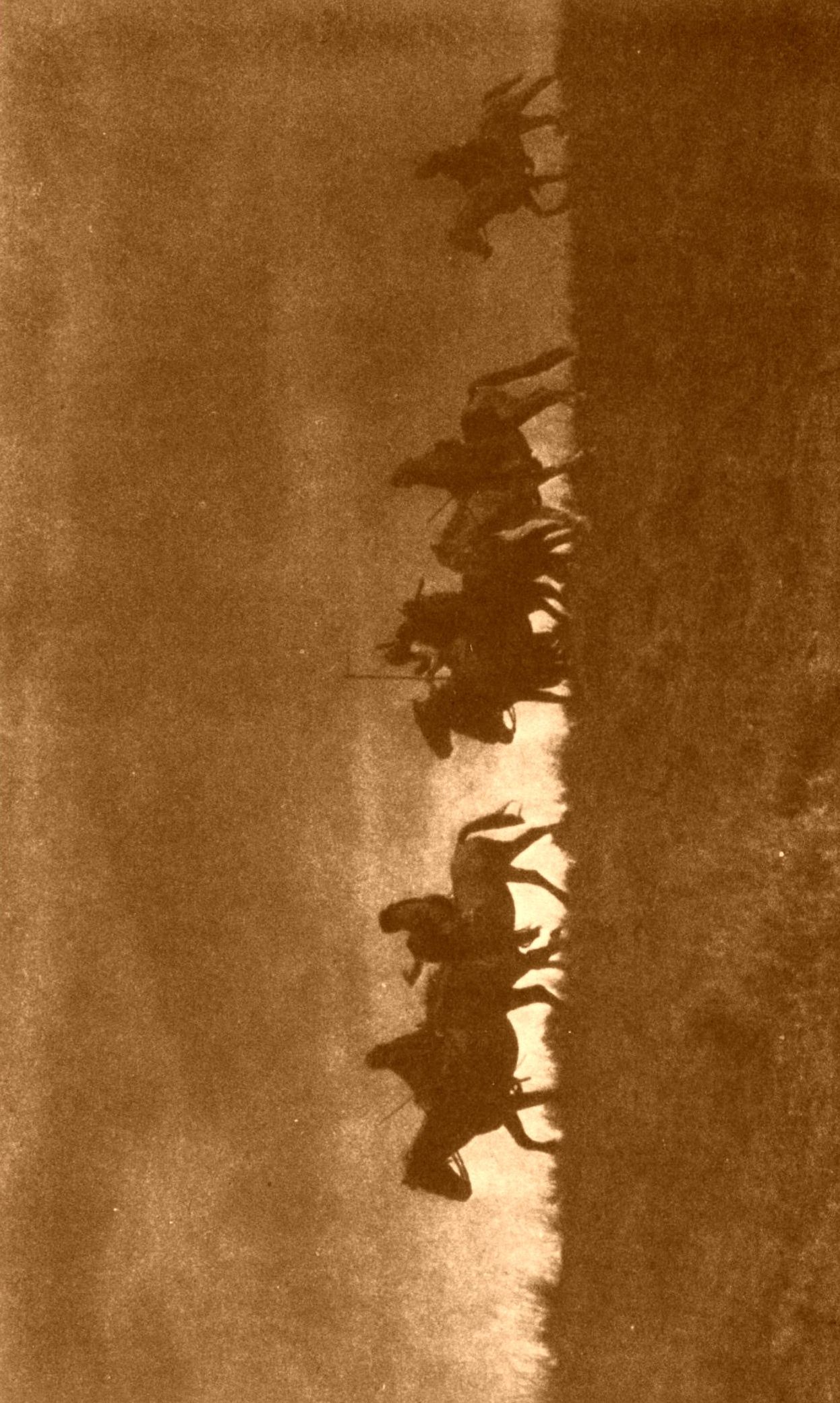 Scouts passing under cover of the Night Scouts passing under cover of the Night