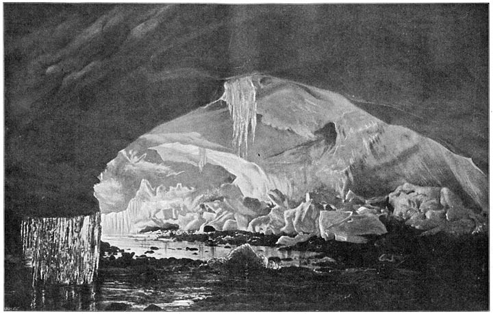 IJsgrot op Groenland, door Mylius Erichsen ontdekt.