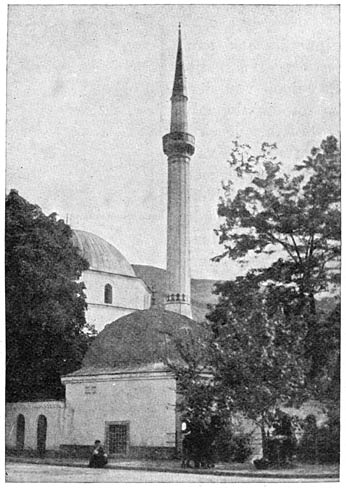 De Careva Dzamia of Sultans moskee in Serajewo.