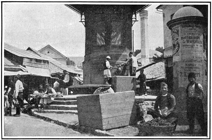 De bazar van Serajewo.