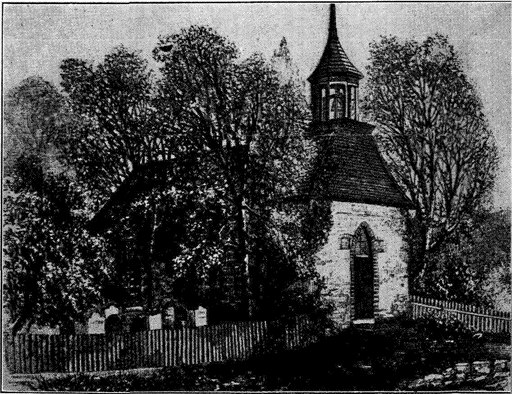 Old Dutch Church (Built About 1686) at Tarrytown, N.Y.