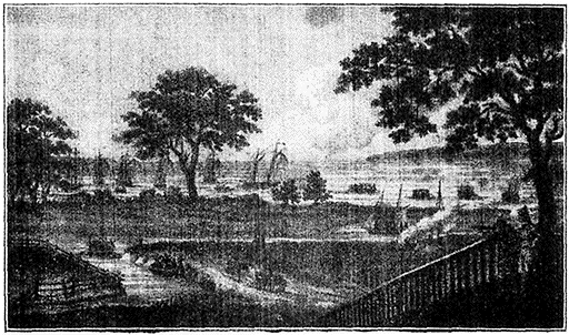Port of Buffalo on Lake Erie, 1815