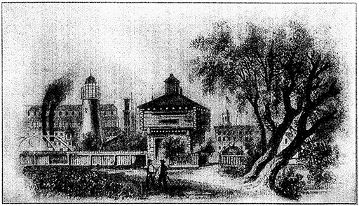 Block House at Chicago in 1856