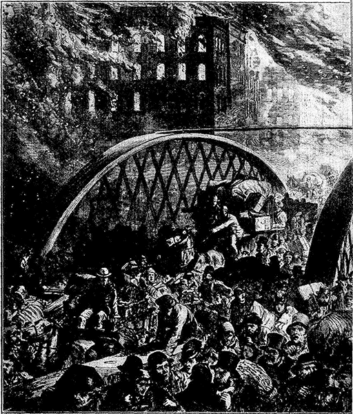 Chicago Fire (1871): Randolph Street Bridge