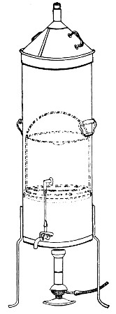 Fig. 28.—Koch's steriliser.