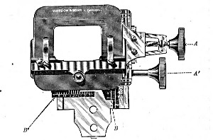 Fig. 45.—Mechanical stage.