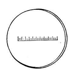 Fig. 56.—Eyepiece micrometer, ordinary.