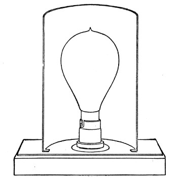 Fig. 60.—Electric microscope lamp.