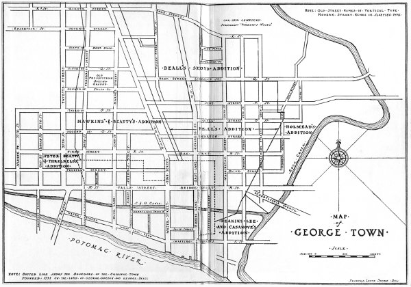 Map of George Town