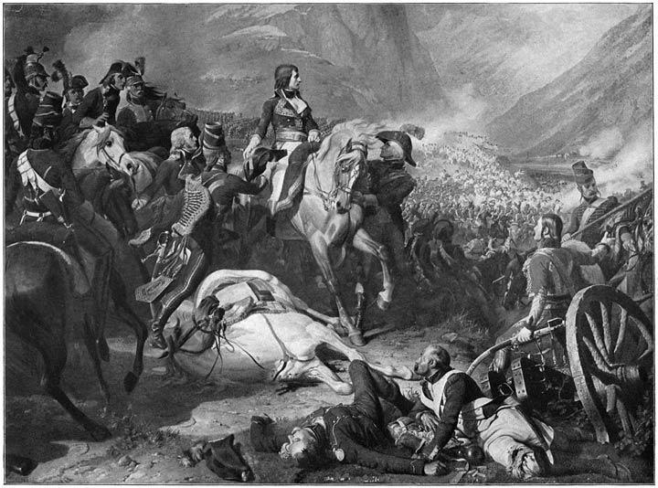 Slag bij Rivoli. Januari 1797.